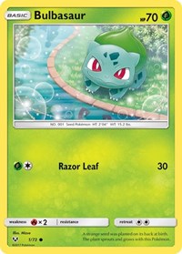 Bulbasaur (1) - Shining Legends (SHL)