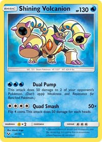 Shining Volcanion (27) - Shining Legends (SHL)