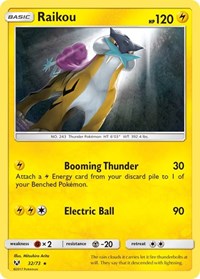 Raikou (32) - Shining Legends (SHL)