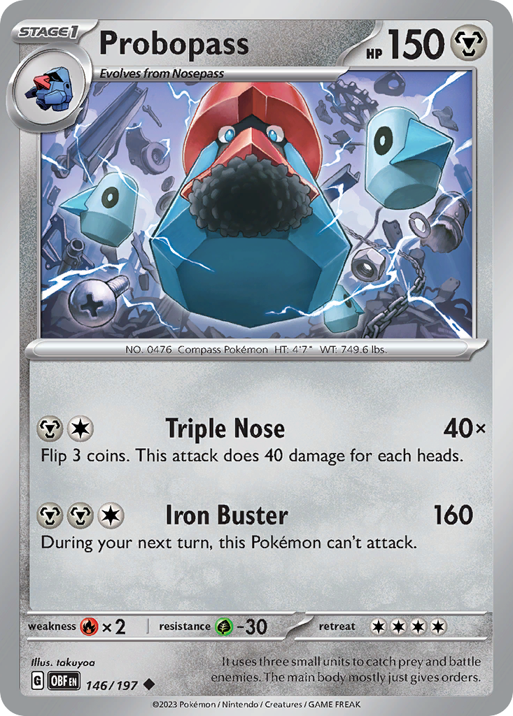 Probopass (146/197) - Obsidian Flames (OBF)