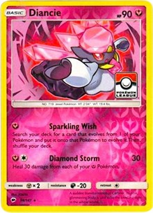 Diancie - 94/147 (Pokemon League) (94) - League & Championship Cards (PR)