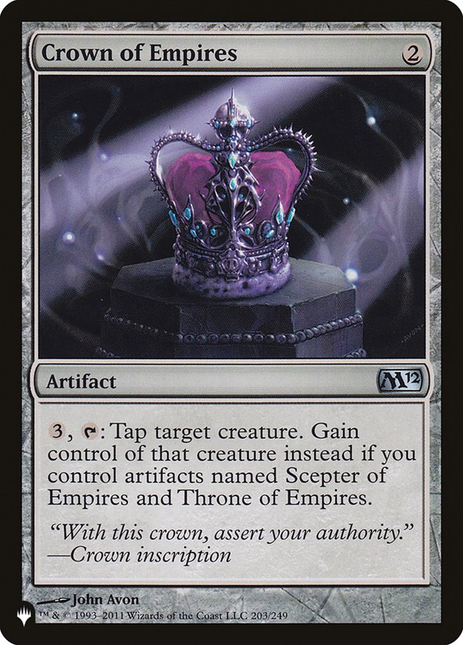 Crown of Empires - The List (PLST)