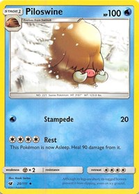Piloswine (20) - SM - Crimson Invasion (SM04)