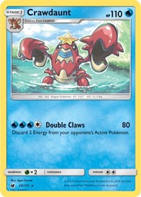 Crawdaunt (25) - SM - Crimson Invasion (SM04)