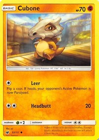 Cubone (52) - SM - Crimson Invasion (SM04)