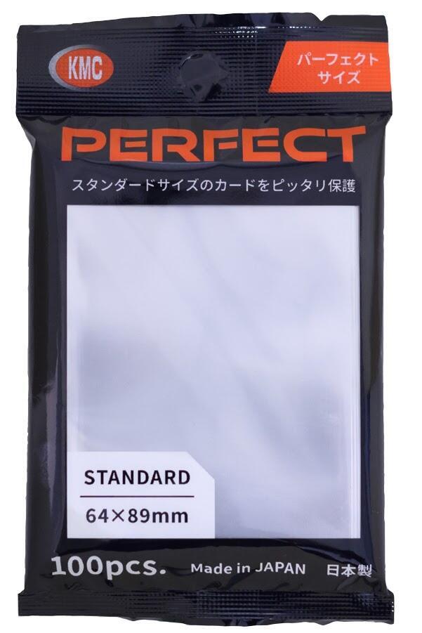 KMC Full Sized - Perfect Size Sleeves - Clear (100-Pack)