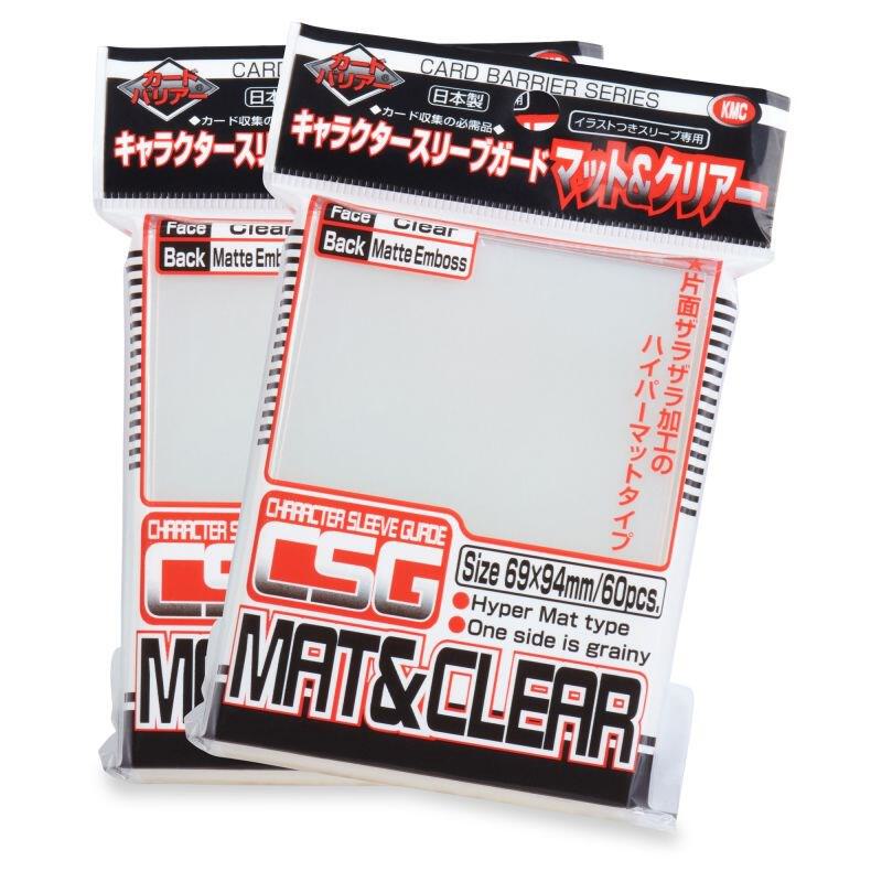 KMC Character Guard Mat & Clear Sleeves (60 Count)