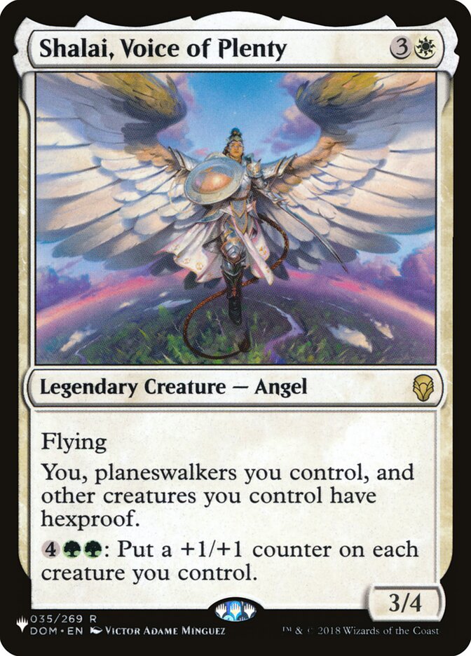 Shalai, Voice of Plenty (DOM-35) - The List (PLST)
