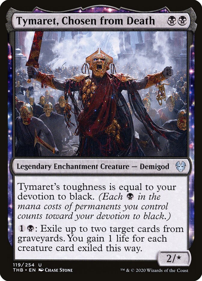 Tymaret, Chosen from Death (119) - Theros Beyond Death (THB)