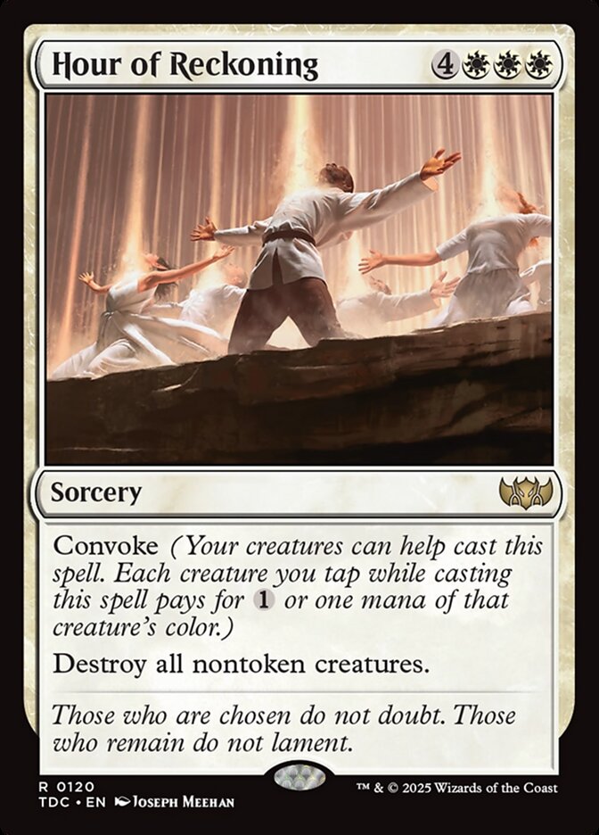 Hour of Reckoning (120) - Tarkir: Dragonstorm Commander (TDC)
