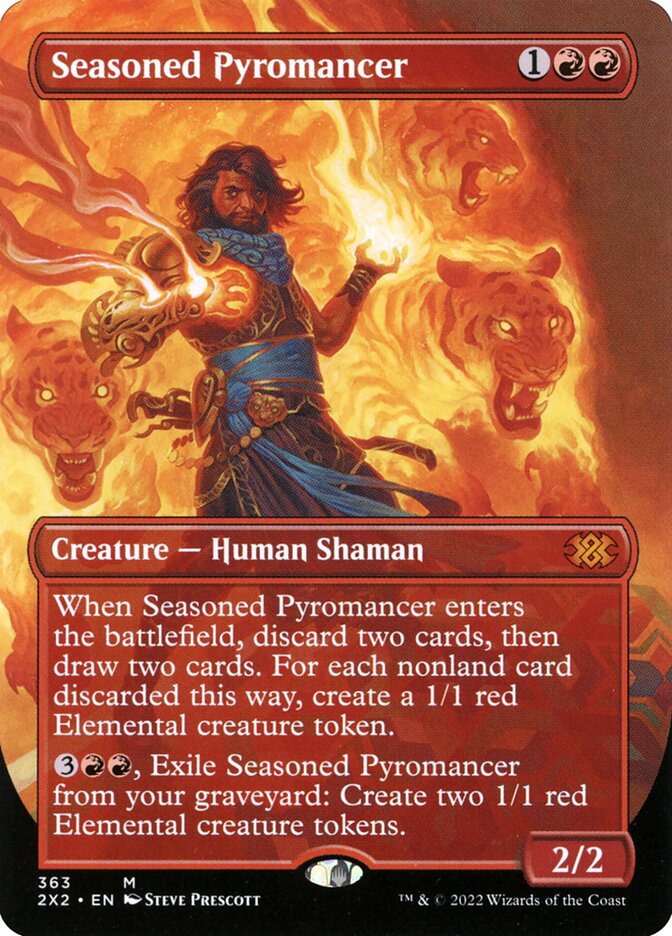 Seasoned Pyromancer (363) - Double Masters 2022 (2X2)