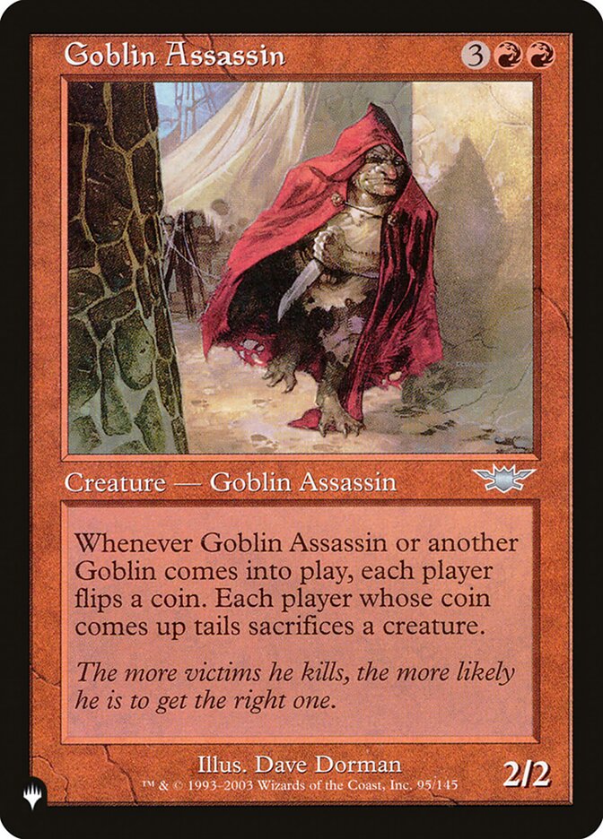 Goblin Assassin (LGN-95) - The List (PLST)