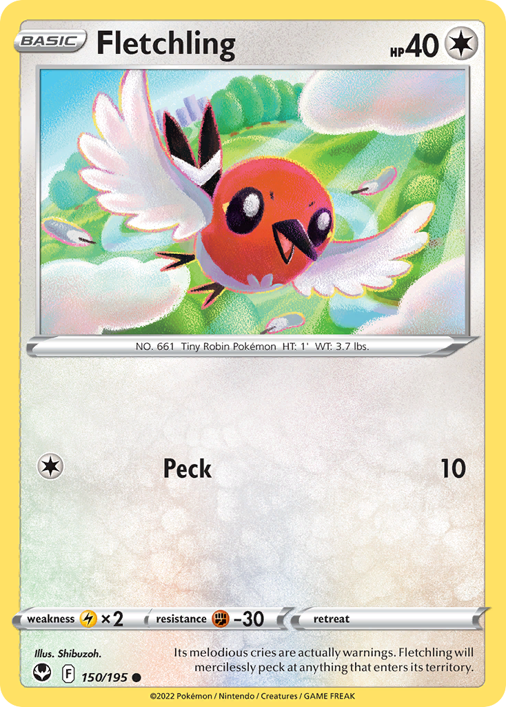 Fletchling (150/195) - Silver Tempest (SIT)