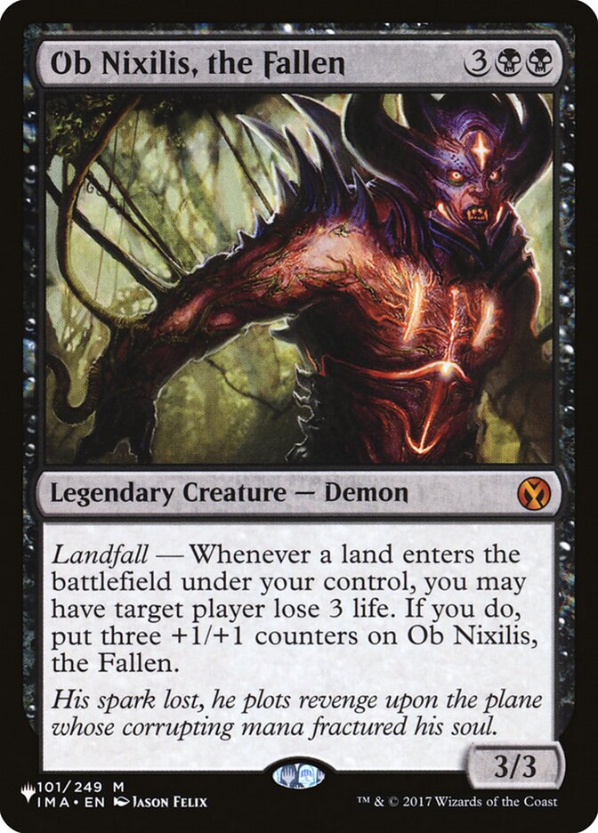 Ob Nixilis, the Fallen (IMA-101) - The List (PLST)