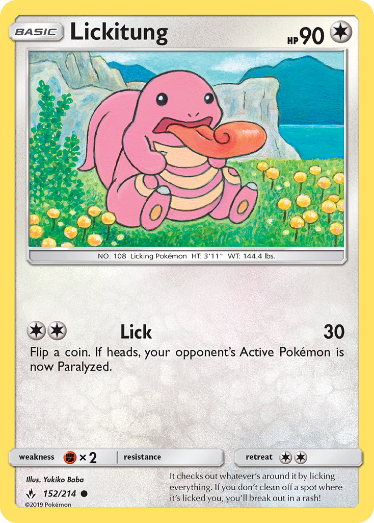 Lickitung (152/214) - Unbroken Bonds (UNB)