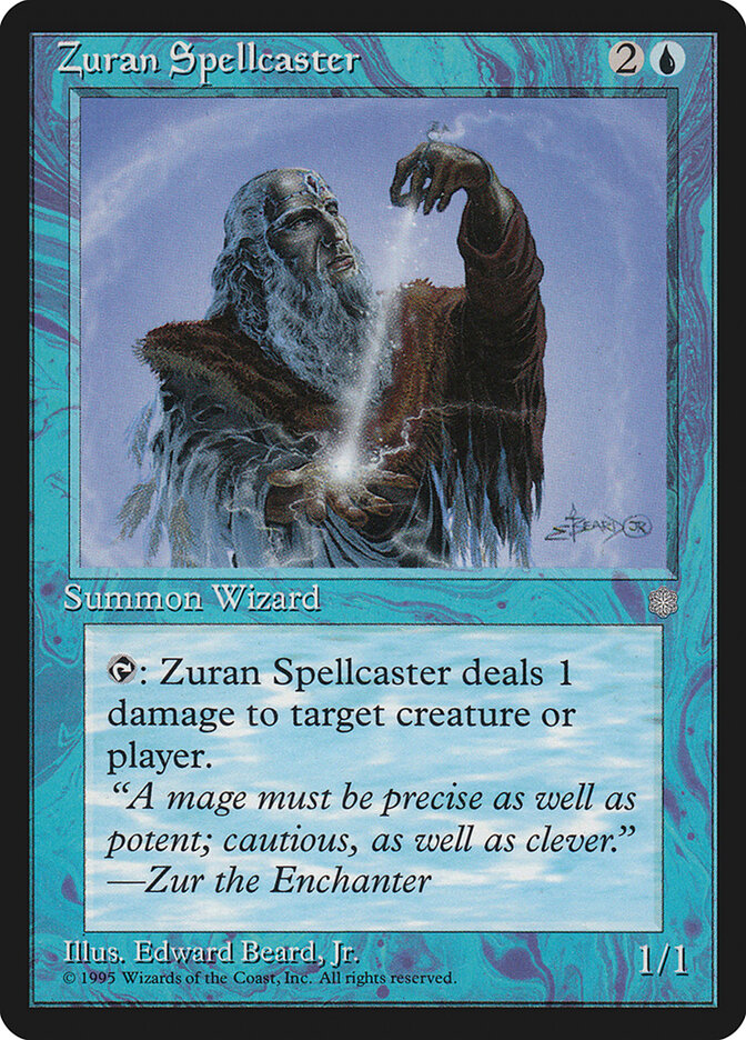 Zuran Spellcaster (112) - Ice Age (ICE)