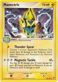 Manectric Prerelease (38) - Nintendo Promos (PR)