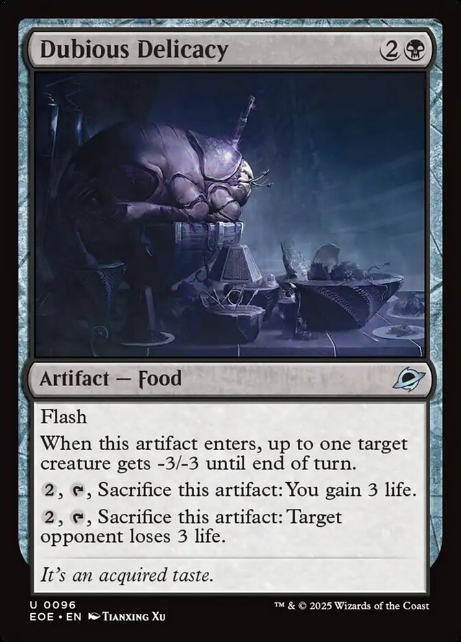 Dubious Delicacy (96) - Edge of Eternities (EOE)