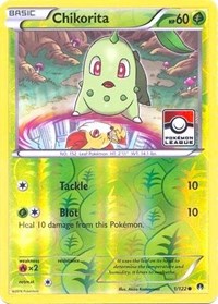 Chikorita - 1/122 (Pokemon League) (1) - League & Championship Cards (PR)