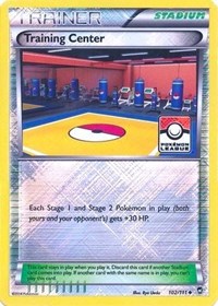 Training Center - 102/111 (Pokemon League) (102) - League & Championship Cards (PR)