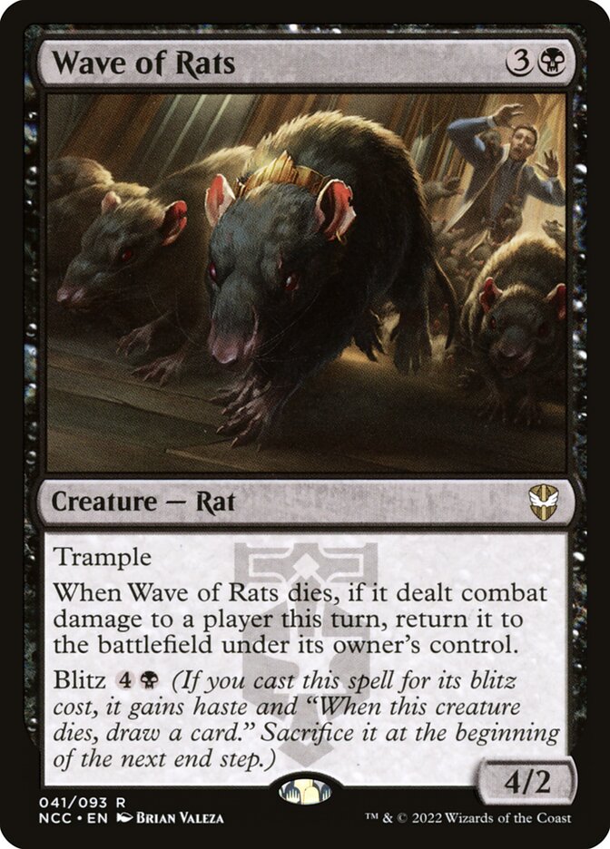 Wave of Rats (41) - New Capenna Commander (NCC)
