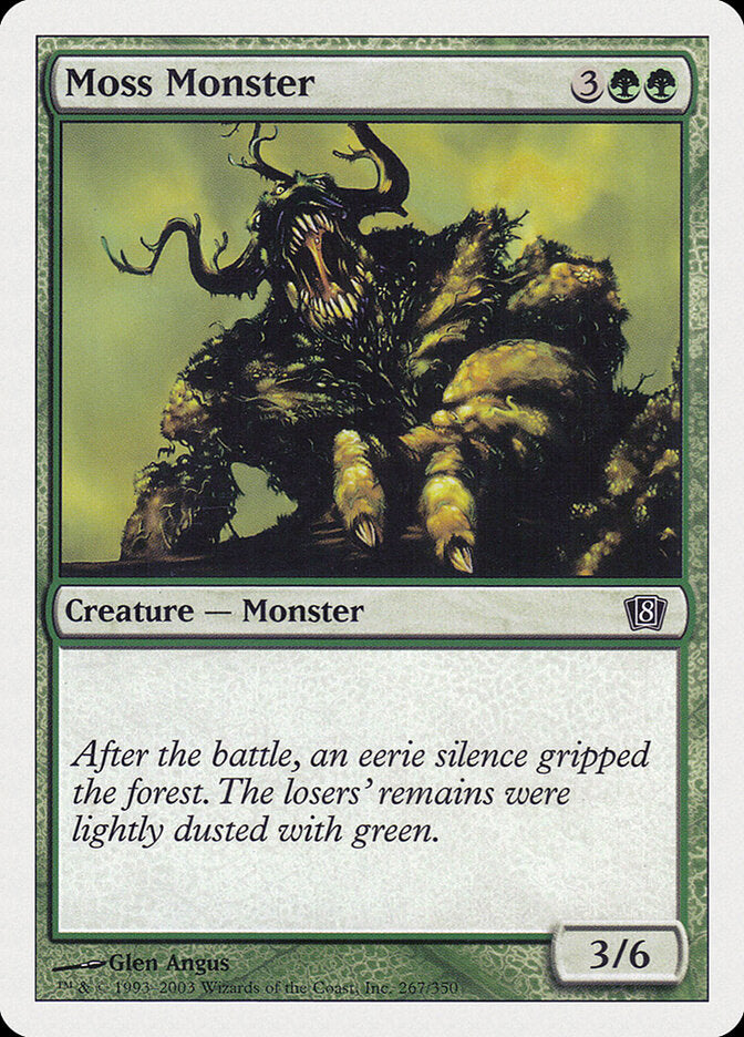 Moss Monster (267) - Eighth Edition (8ED)