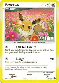 Eevee - 62/100 (62) - Burger King Promos (BKP)