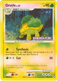Grotle - 49/130 (49) - Burger King Promos (BKP)