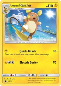 Alolan Raichu (SM65) - SM Promos (SMP)