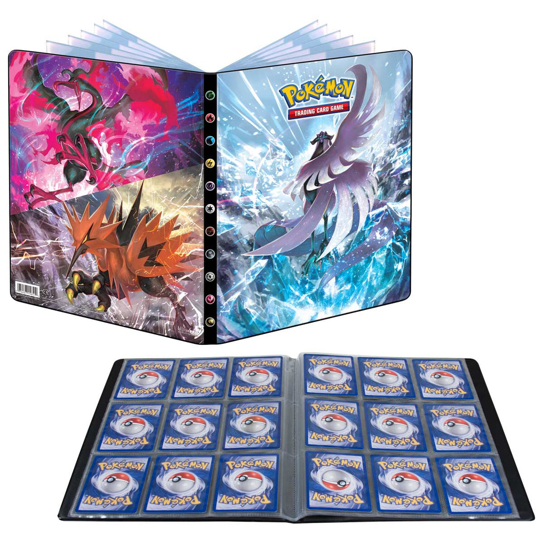 Pokemon Ultra Pro Galarian Articuno/Galarian Moltres/Galarian Zapdos 9-Pocket Portfolio