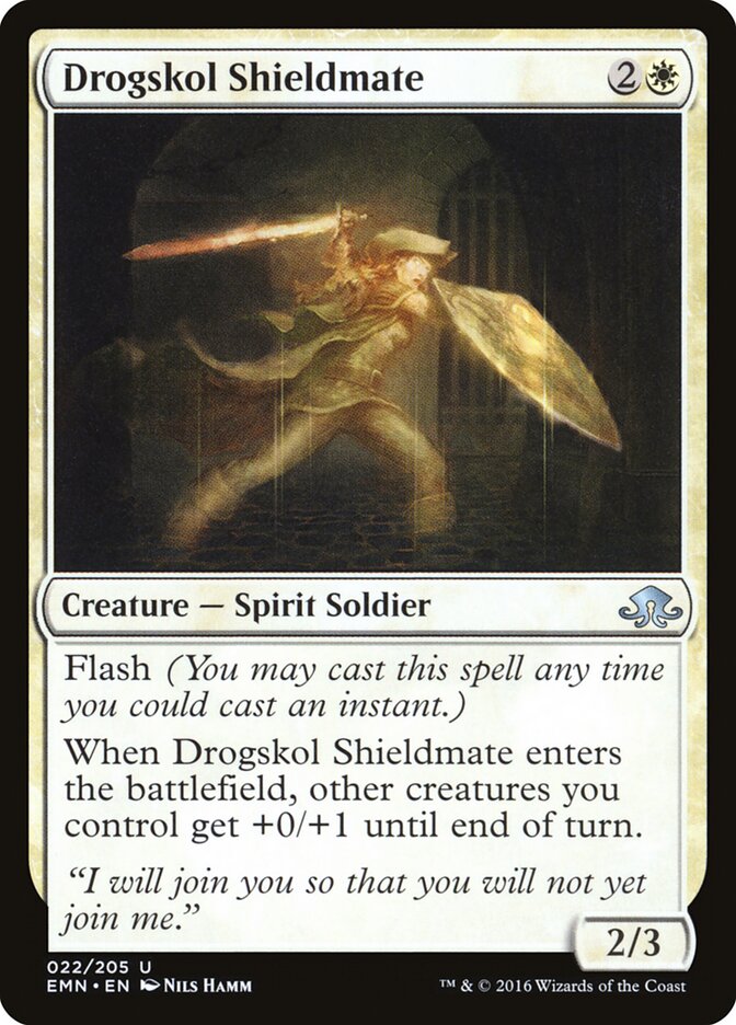 Drogskol Shieldmate (22) - Eldritch Moon (EMN)