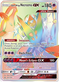 Dawn Wings Necrozma GX Secret Rare (161) - SM - Ultra Prism (SM05)