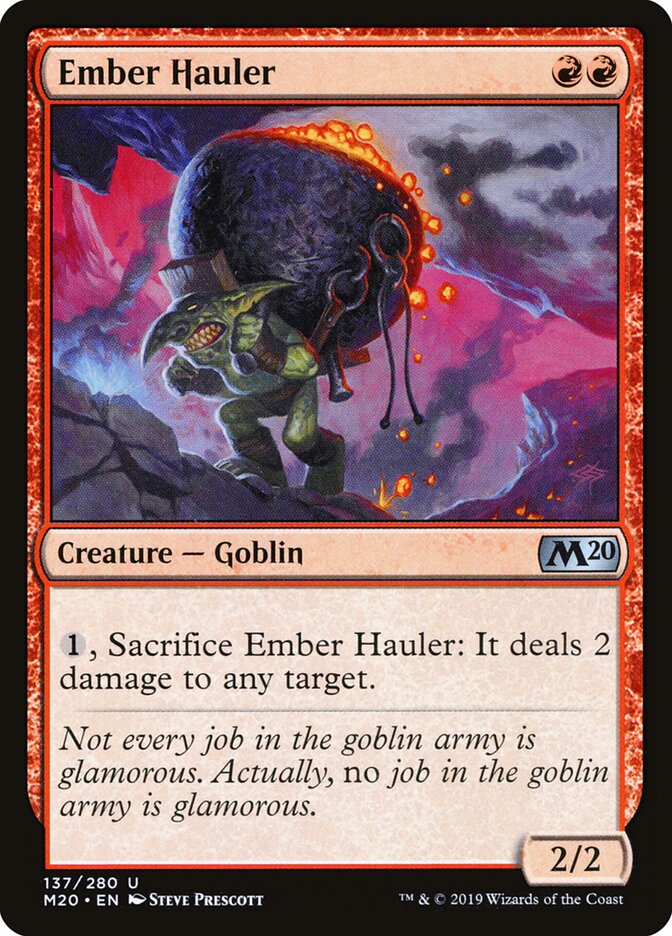 Ember Hauler (137) - Core Set 2020 (M20)