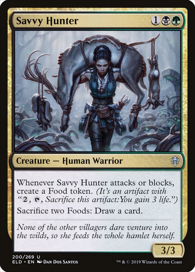 Savvy Hunter (200) - Throne of Eldraine (ELD)