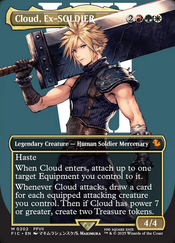 Cloud, Ex-SOLDIER (202) - Final Fantasy Commander (FIC)
