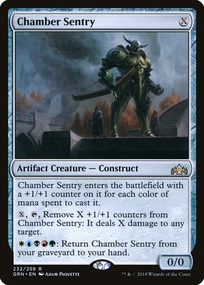Chamber Sentry (232) - Guilds of Ravnica (GRN)