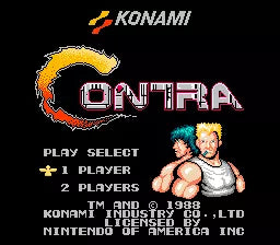 Contra - Nintendo (NES)