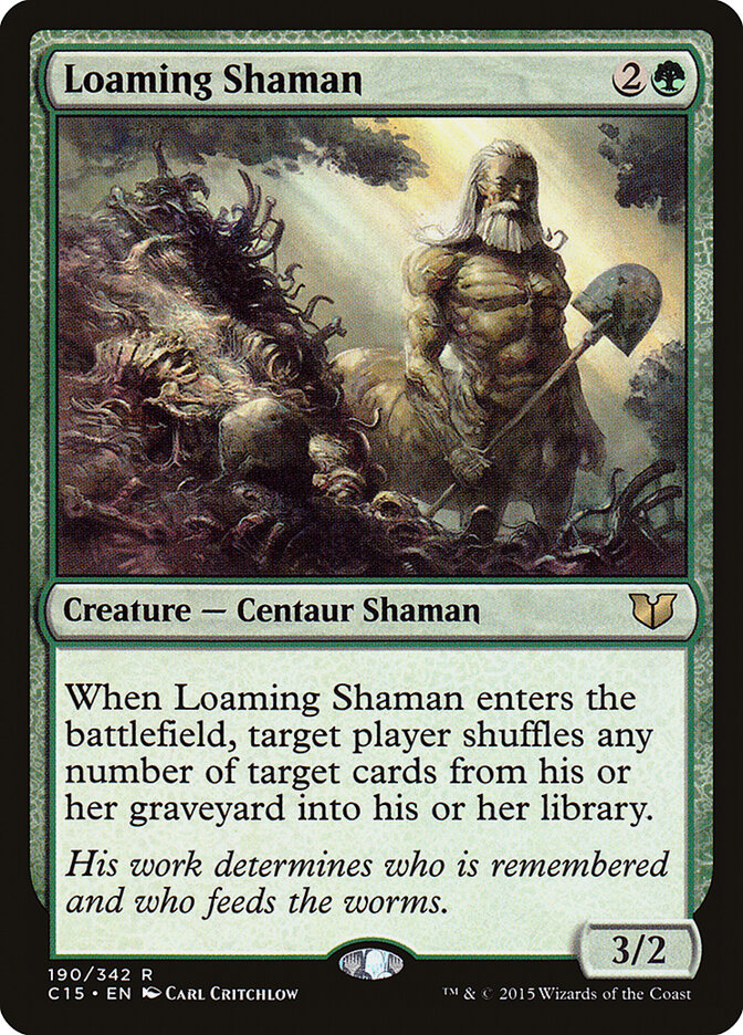 Loaming Shaman (190) - Commander 2015 (C15)