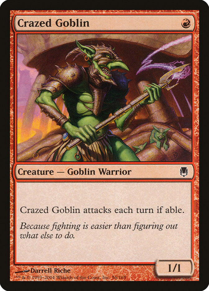 Crazed Goblin (56) - Darksteel (DST)