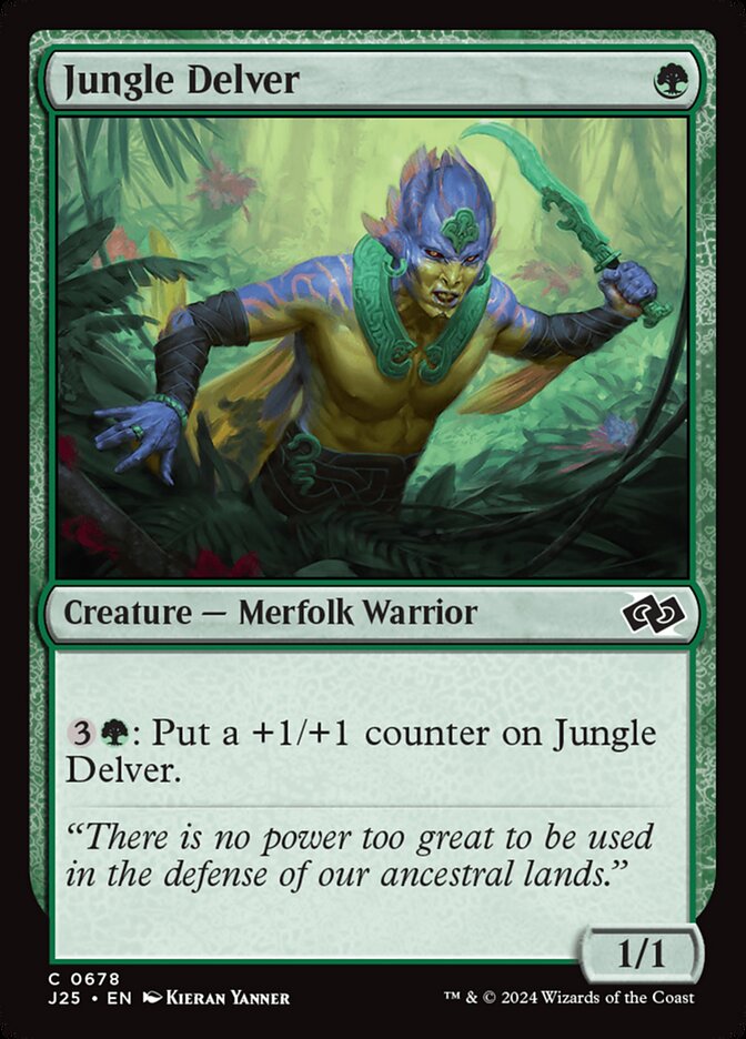 Jungle Delver - Foundations Jumpstart (J25)