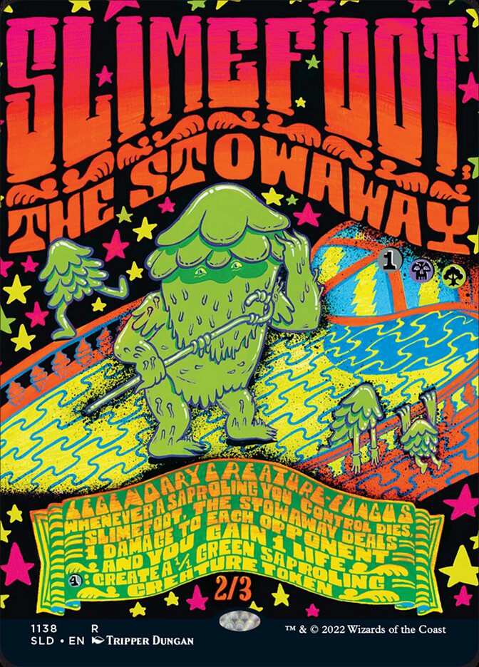 Slimefoot, the Stowaway (1138) - Secret Lair Drop (SLD)