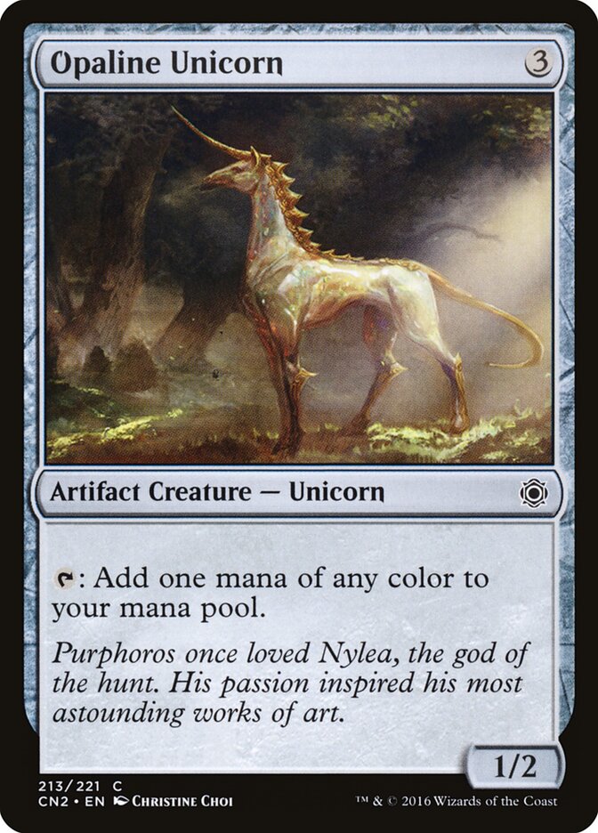 Opaline Unicorn (213) - Conspiracy: Take the Crown (CN2)