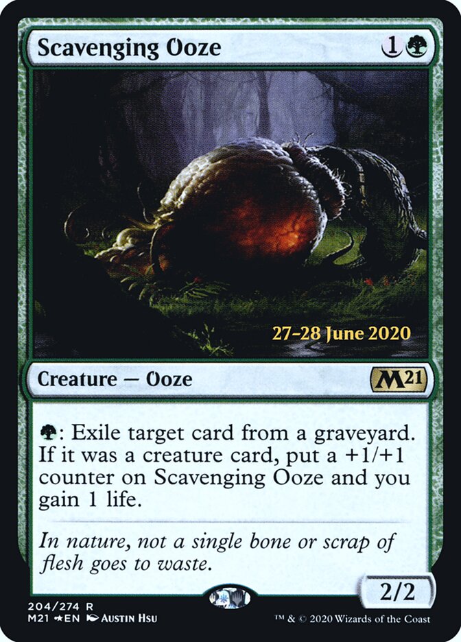 Scavenging Ooze (204s) - Core Set 2021 Promos (PM21)