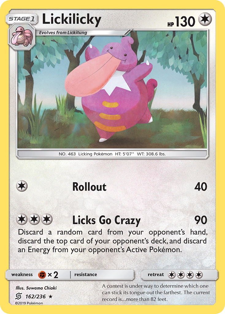 Lickilicky (162/236) - Unified Minds (UNM)