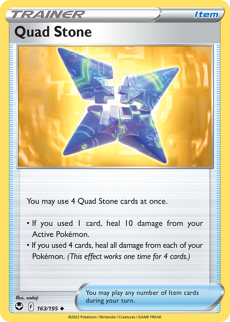 Quad Stone (163/195) - Silver Tempest (SIT)