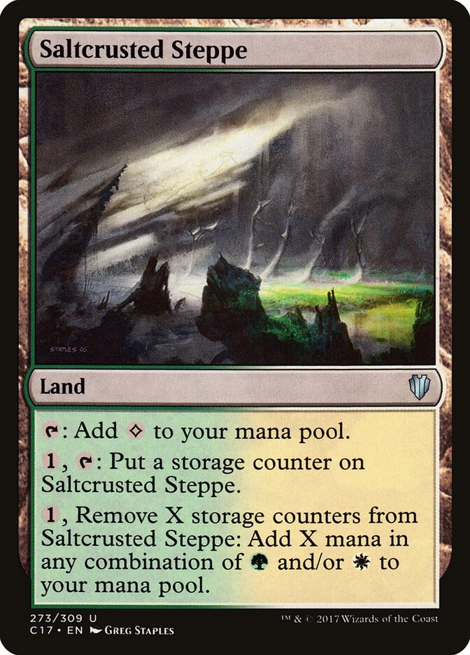 Saltcrusted Steppe (273) - Commander 2017 (C17)