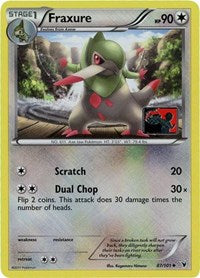 Fraxure - 87/101 (League Promo) (87) - League & Championship Cards (PR)