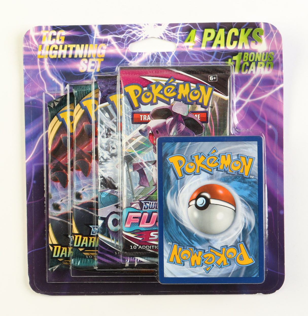 Pokemon TCG: Lightning Set Blister with (4) Packs
