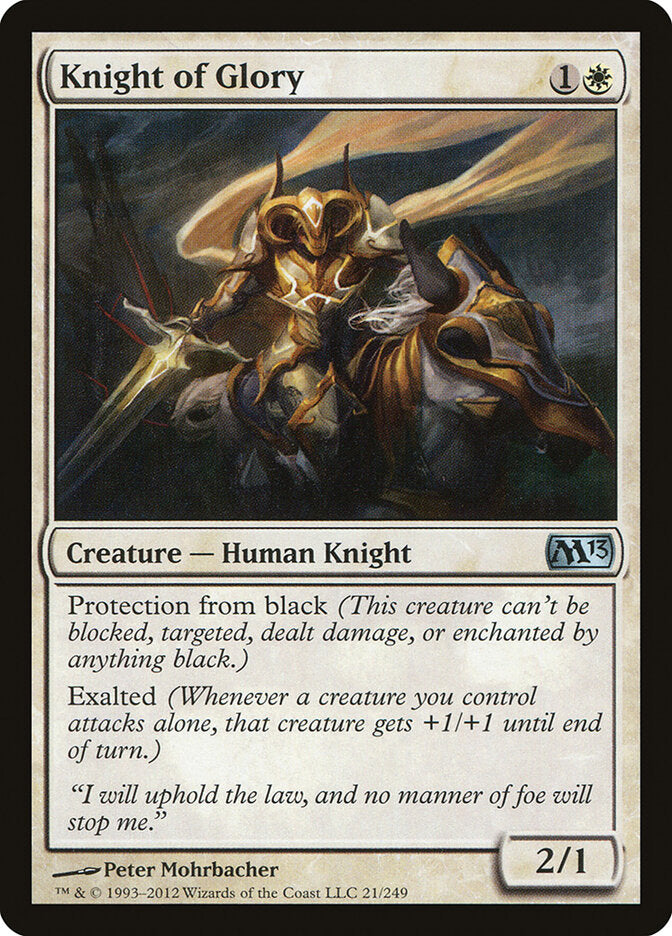 Knight of Glory (21) - Magic 2013 (M13)