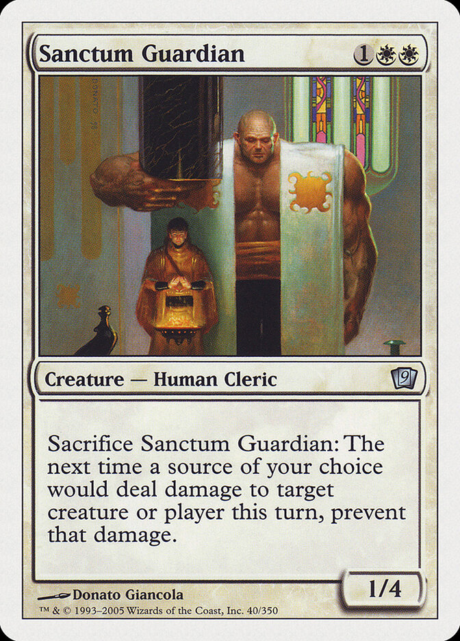 Sanctum Guardian (40) - Ninth Edition (9ED)